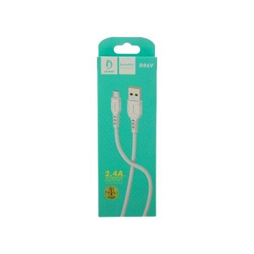 denmen-D06V-2-A کابل شارژ Denmen میکرو مدل D06v